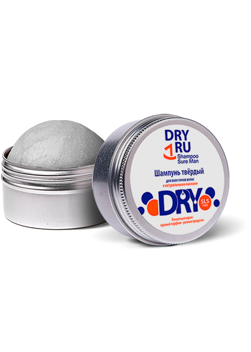 DRY RU Shampoo Sure Man